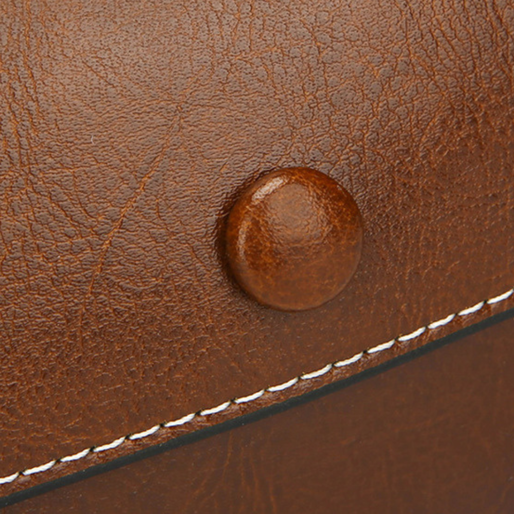 BELLANA™ – 光沢本革ショルダーバッグ