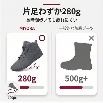 FrostGrip™ 起毛ライニング防寒ブーツ