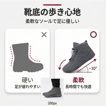 FrostGrip™ 起毛ライニング防寒ブーツ
