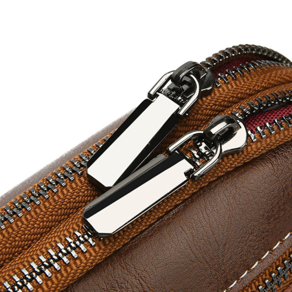 BELLANA™ – 光沢本革ショルダーバッグ