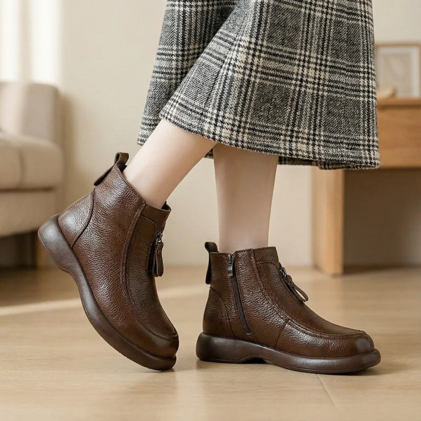 AUREMI™ ファッショナブルなレザーシューズ