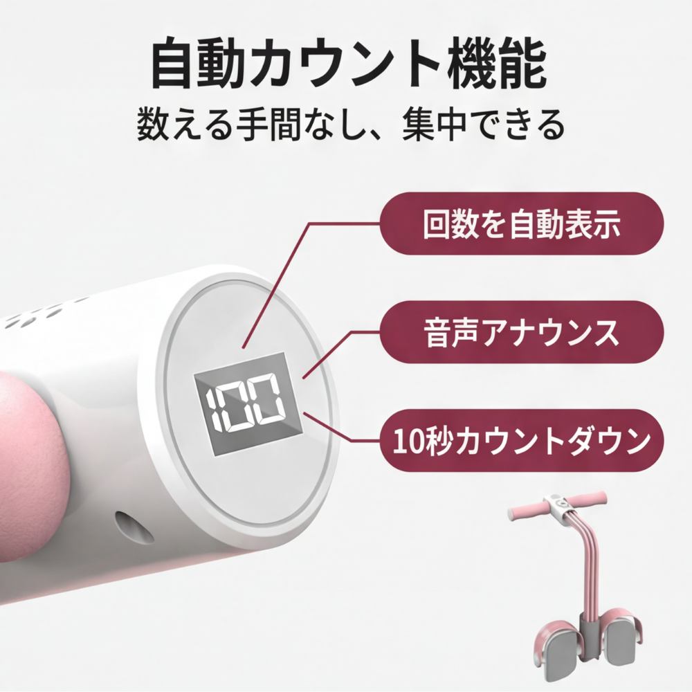 AUREMI™ スマートカウント付きトレーニングチューブ