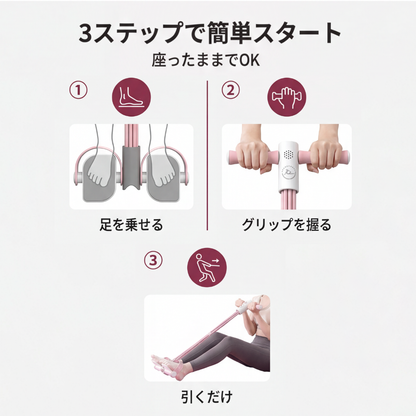 AUREMI™ スマートカウント付きトレーニングチューブ