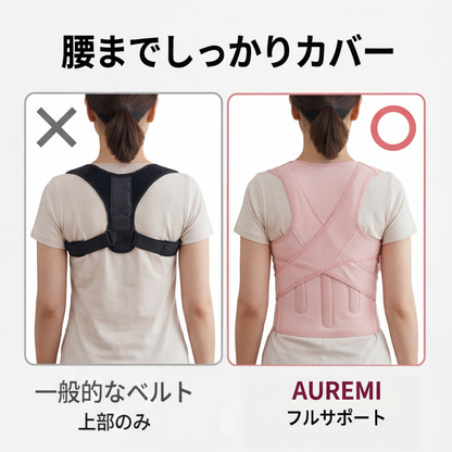 AUREMI™ 姿勢サポーター（フルサポートタイプ）