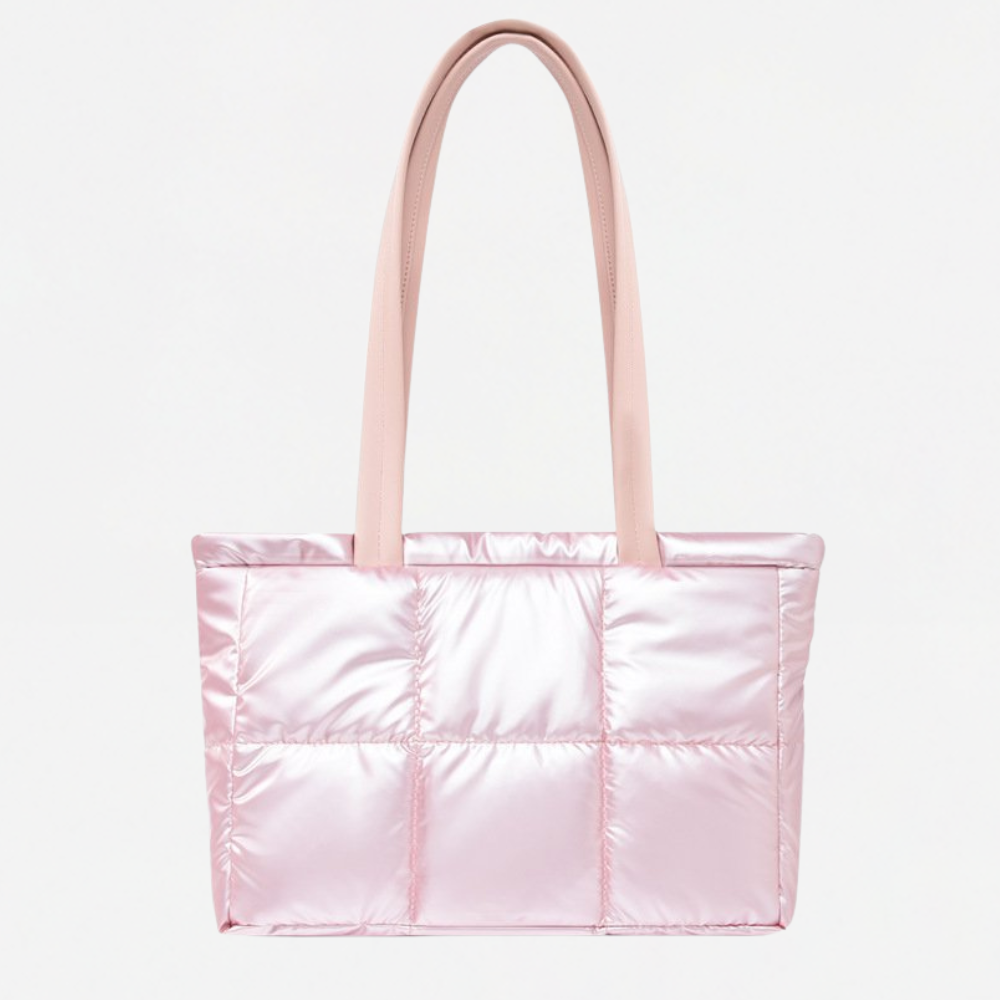 AUREMI™ 軽量キルトトートバッグ（大容量・撥水加工）