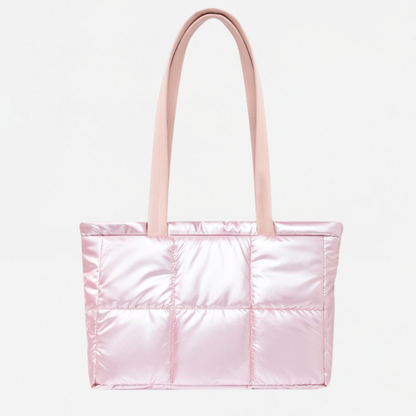 AUREMI™ 軽量キルトトートバッグ（大容量・撥水加工）
