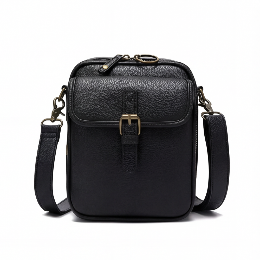AUREMI™ 3層収納ショルダーバッグ
