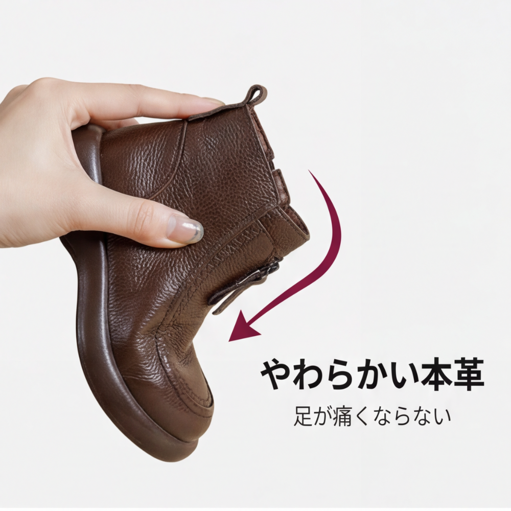 AUREMI™ ファッショナブルなレザーシューズ
