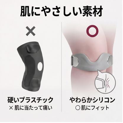 AUREMI™ 膝蓋骨サポート（V字型デザイン）