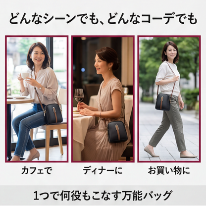 AUREMI™ 大人のミニショルダーバッグ