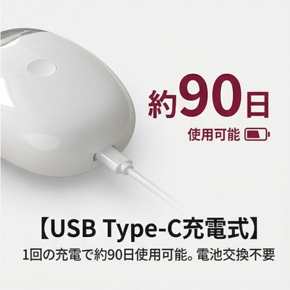AUREMI™ 赤ちゃんにも安心な電動爪切り（LED付き）
