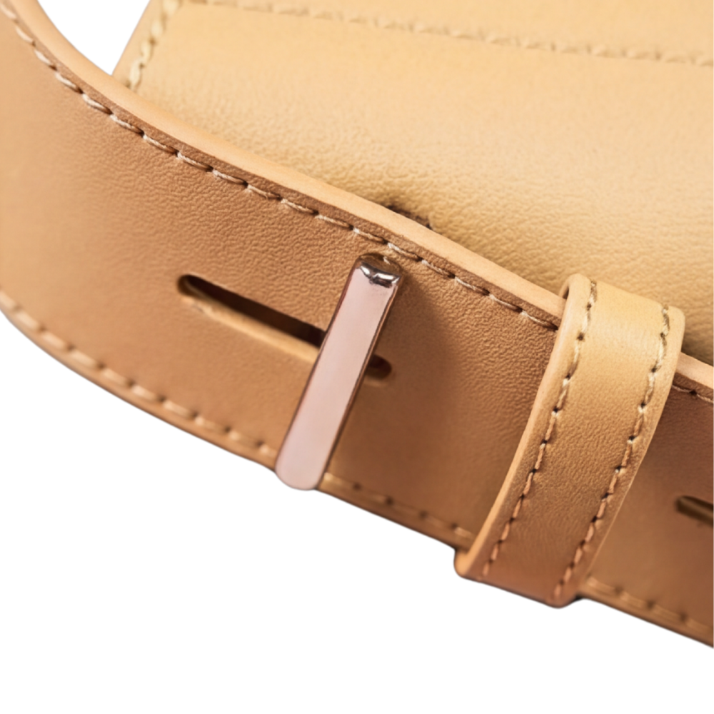 AUREMI™ 本革バケットバッグ