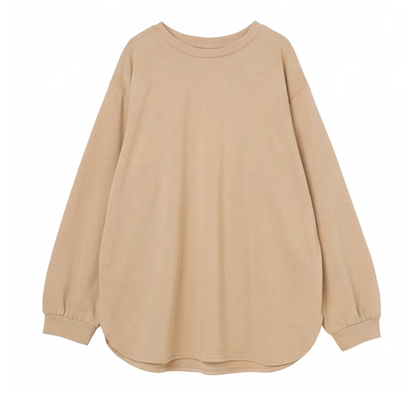 AUREMI™ ボディラインをカバー ルーズシルエット トップス