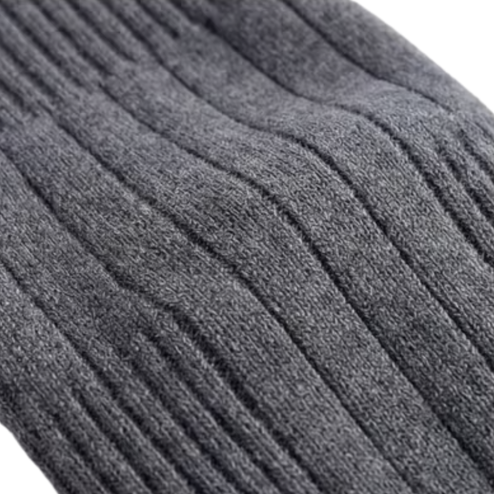 AUREMI™ カシミア ロング ニーウォーマー