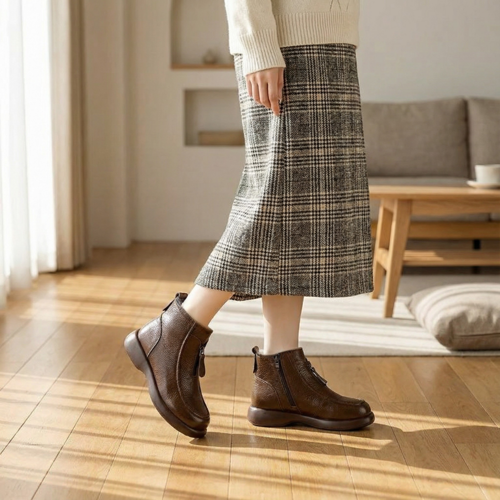 AUREMI™ ファッショナブルなレザーシューズ
