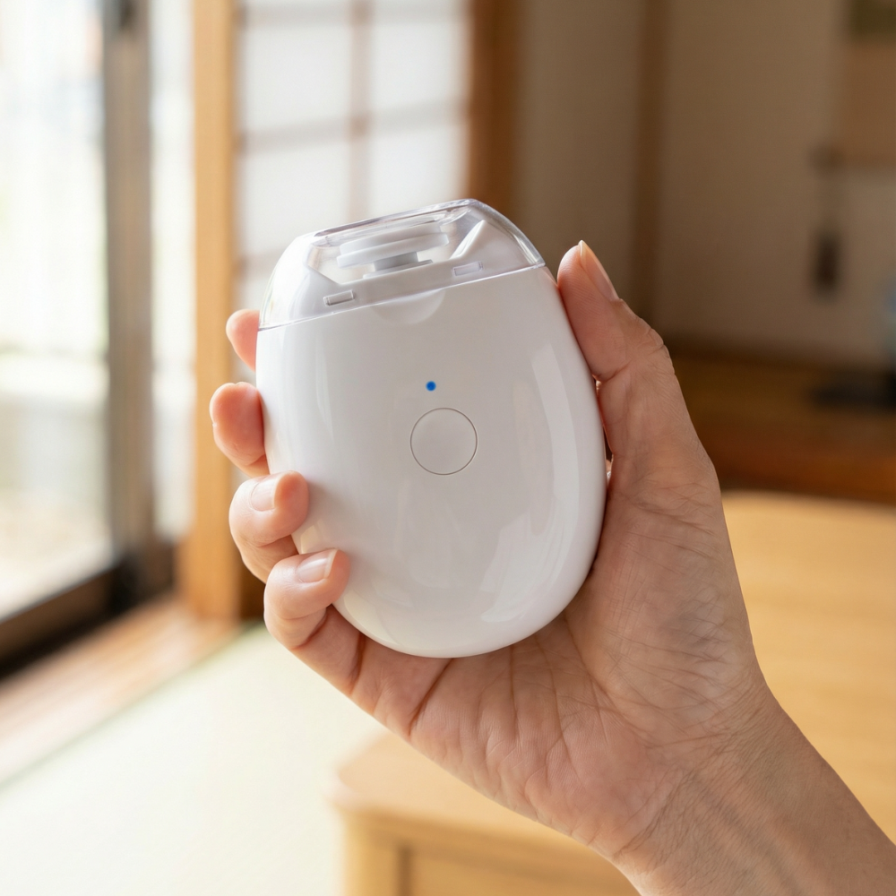 AUREMI™ 赤ちゃんにも安心な電動爪切り（LED付き）