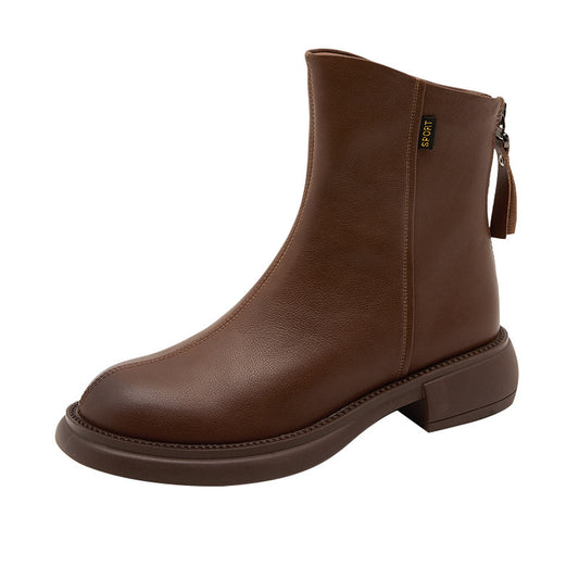 LUNARIA™ – コンフォートヒール アンクルブーツ