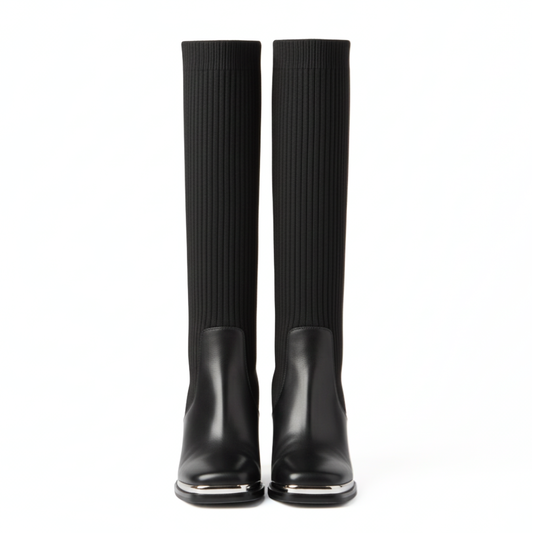 RIBELLA™ – 脚を美しく魅せるストレッチニットブーツ