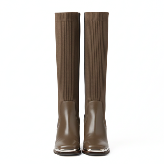 RIBELLA™ – 脚を美しく魅せるストレッチニットブーツ
