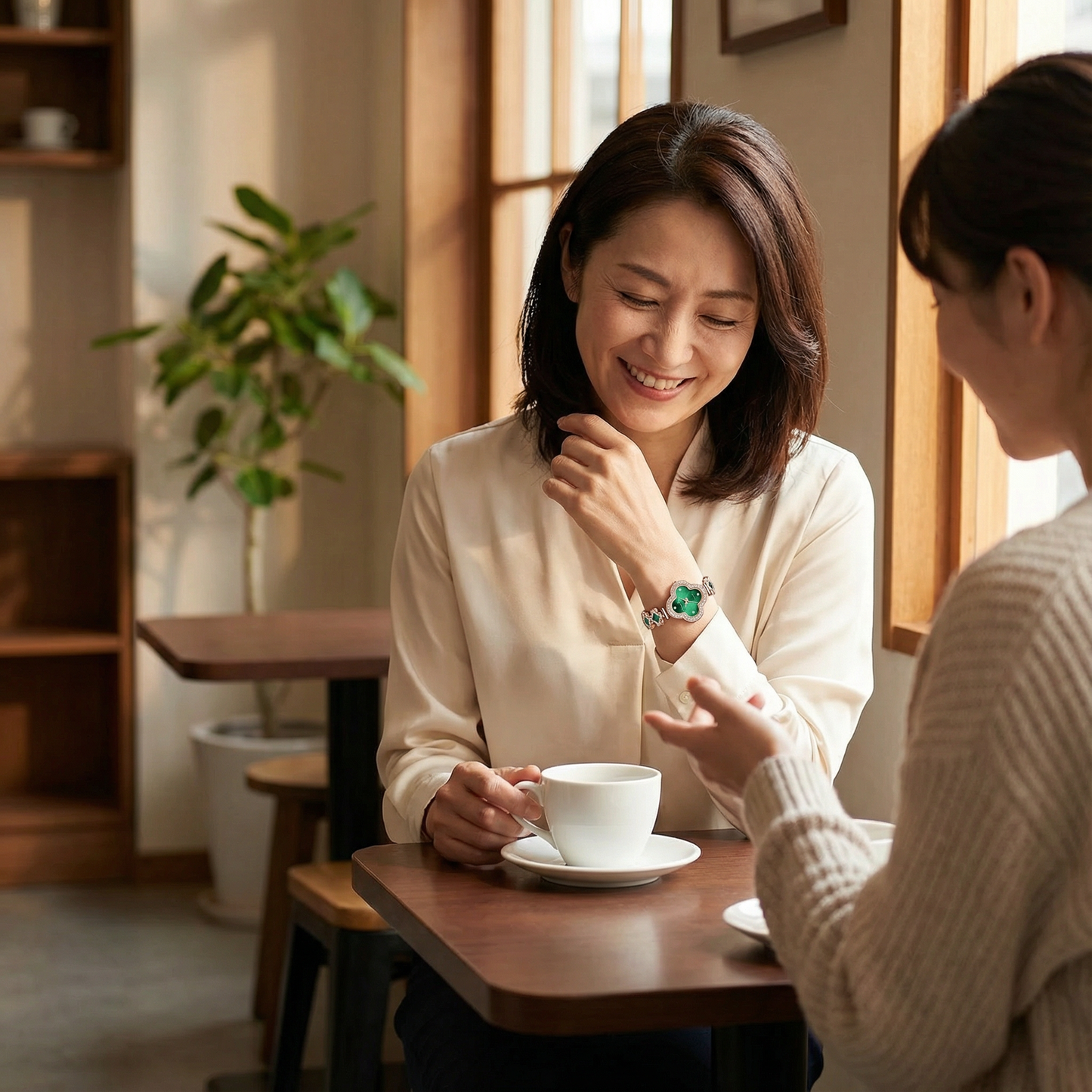 AUREMI™ 四つ葉のクローバー ブレスレットウォッチ